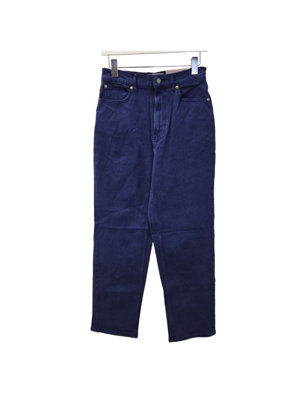 NWT Everlane The Way High Straight Jeans Size 26 Tall in Lapis Blue